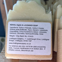 Solid Soap, Lavender & Neroli (Light) 100g