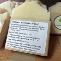 Solid Soap, Bergamot & Cedarwood 100g