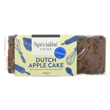 Dutch apple cake with cinnamon and spices. Not organic. 450g