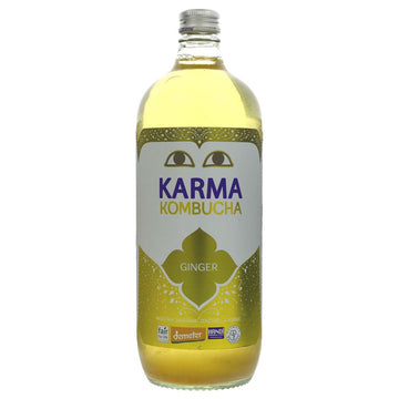 Karma Kombucha is a 100% organic and naturally sparkling drink, raw and alive. With its low sugar content, Karma Kombucha quenches and stimulates body and soul at every moment of the day. 1L
