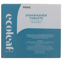 Dishwasher Tablets, Ecoleaf, 70 Tablets