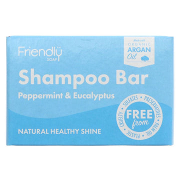 Free from sulfates preservatives palm oil plastic and cruelty. An invigorating shampoo bar that's good for you skin scalp and hair and which uses naturally conditioning organic argan to help you win the war against unmanageable hair. 95g