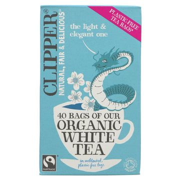 Featured image displaying Clipper Organic & Fair Trade White Tea