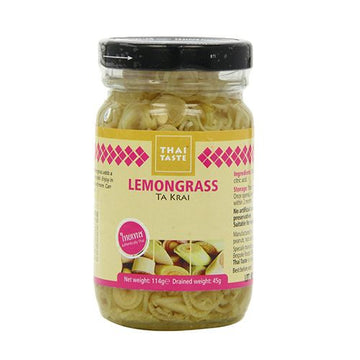 Featured image displaying jar of Thai Taste sliced lemongrass