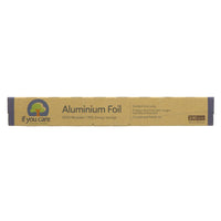 Aluminium foil in cardboard box.