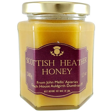 Featured image displaying John Mellis Scottish Heather Honey