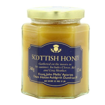 Featured image displaying jar of John Mellis Scottish Honey