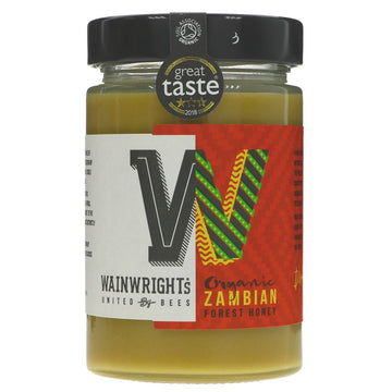 Featured image displaying jar of Wainwright's Organic Zambian Forest Honey (set)