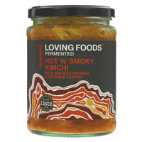 Delicious organic kimchi: with a fiery, smoky twist. Inspired by Korea and fermenting organic vegetables, spices and Celtic sea salt together, this kimchi follows a more traditional Korean recipe and is flavoured with tamari and smoked paprika. 