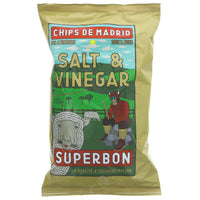 Crisps, Salt & Vinegar Superbon Chips De Madrid 135g