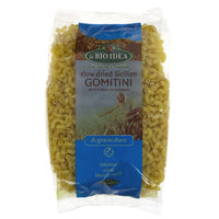 White gomitini/macaroni  Organic Part of the product range 'White'.  This product is Vegan and is Organic.