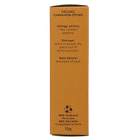 Featured image displaying box Suma organic cinnamon sticks