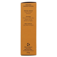 Featured image displaying box of Suma organic whole cloves