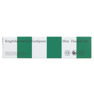 KINGFISHER NATURAL TOOTHPASTE - MINT (FLUORIDE-FREE)