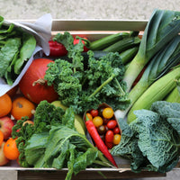 Photos show the Large Family Box which contains a great selection for the bigger family! Contains a beautiful variety of fruit and veg.