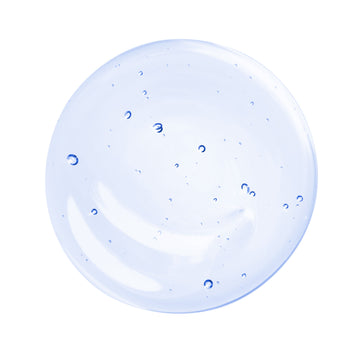 A drop of clear liquid