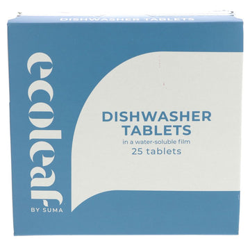 A cardboard box of dishwasher tablets