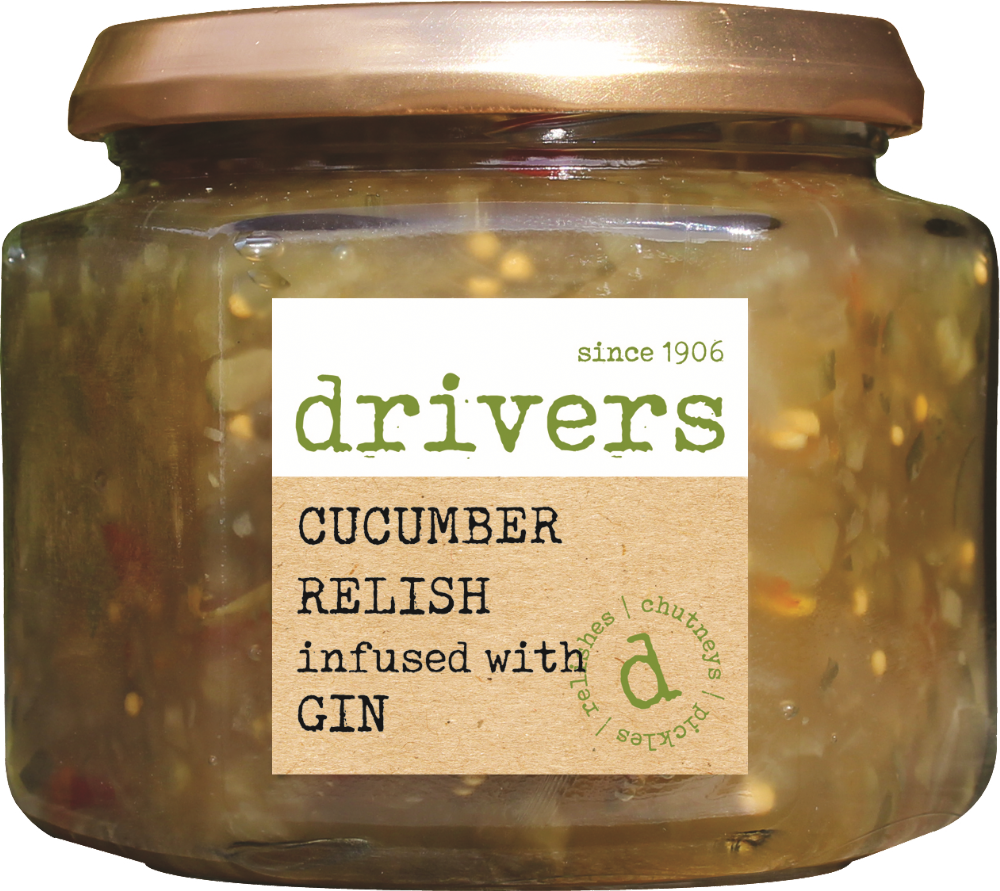 Cucumber Relish  Infused with Gin