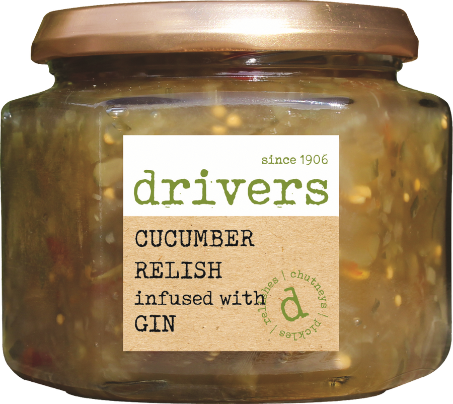 Cucumber Relish  Infused with Gin