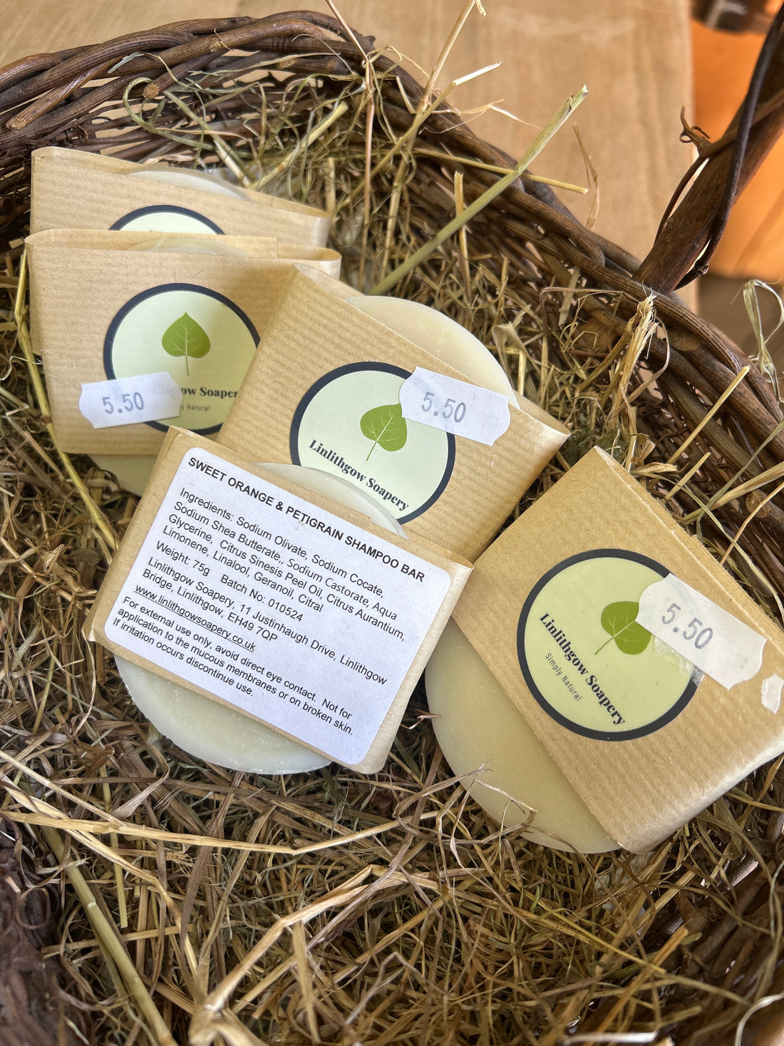 Shampoo Bar, Sweet Orange & Petigrain