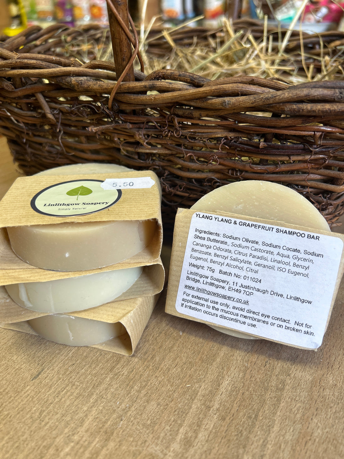 Shampoo Bar, Ylang Ylang & Grapefruit