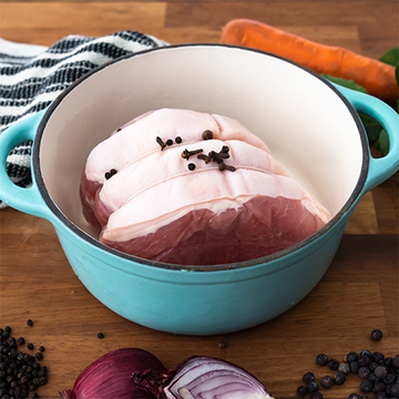 local gammon joint unsmoked vac packed ready for simmering