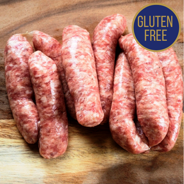 Puddledub plain sausages gluten free
