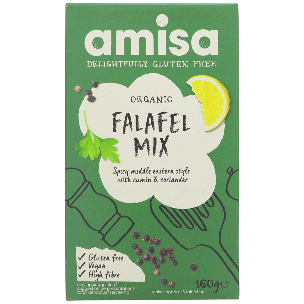 Falafel Mix, Amisa Organic Gluten Free