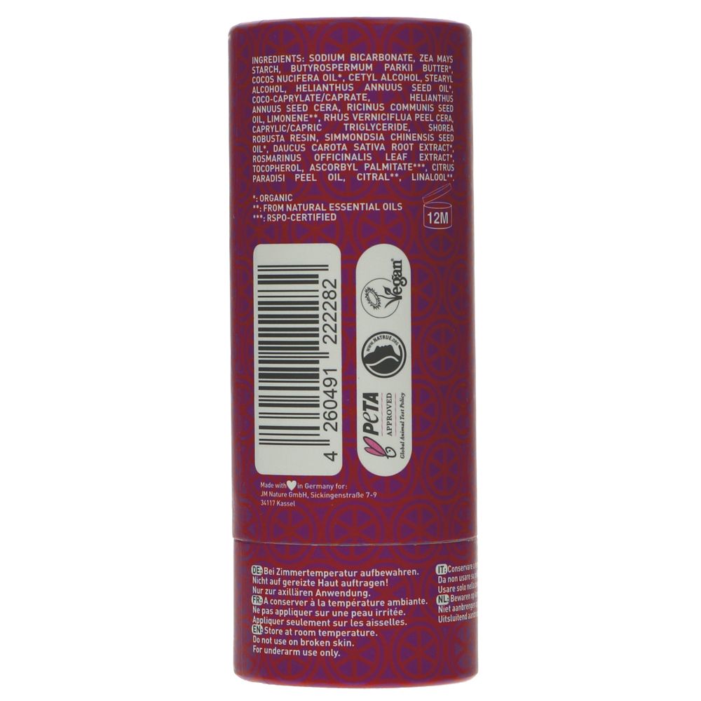 Natural Deodorant Pink Grapefruit, Ben & Anna