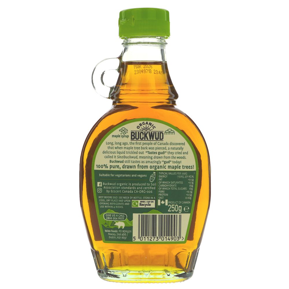 Buckwud Classic Maple Syrup 250g