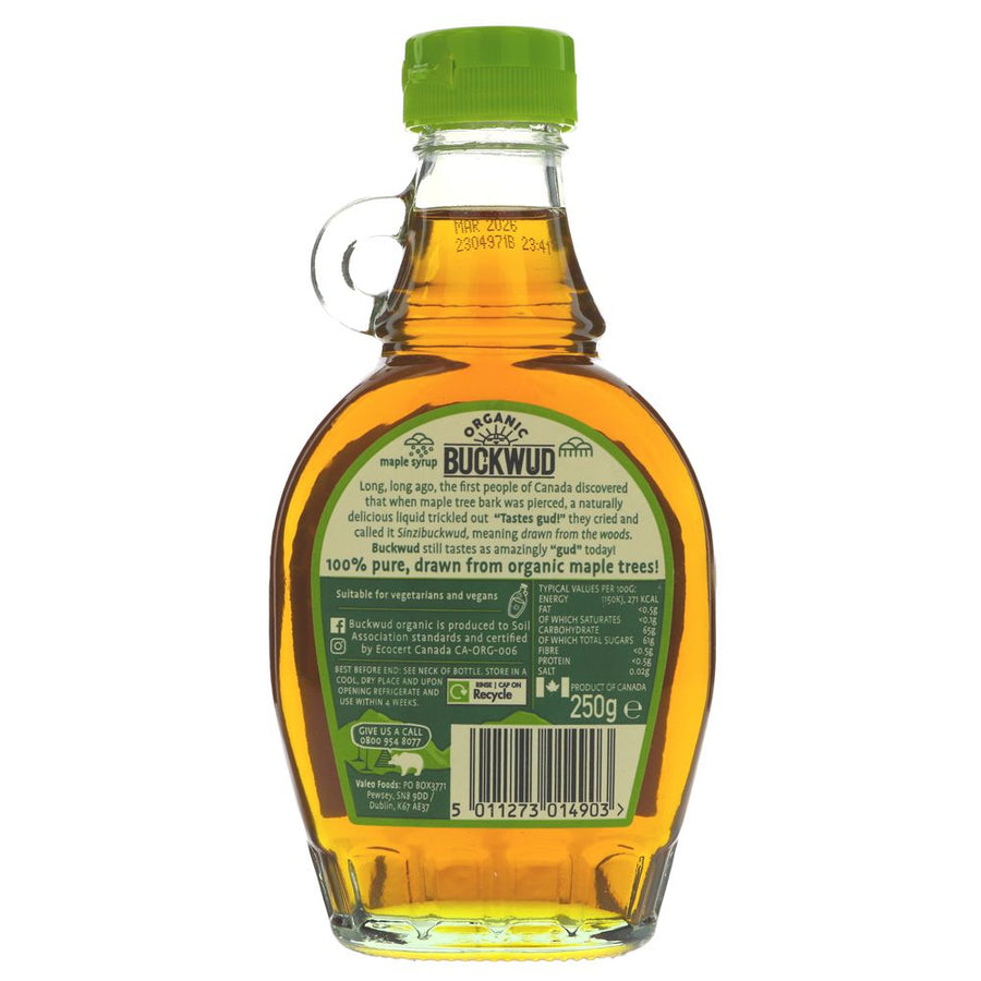 Buckwud Classic Maple Syrup 250g