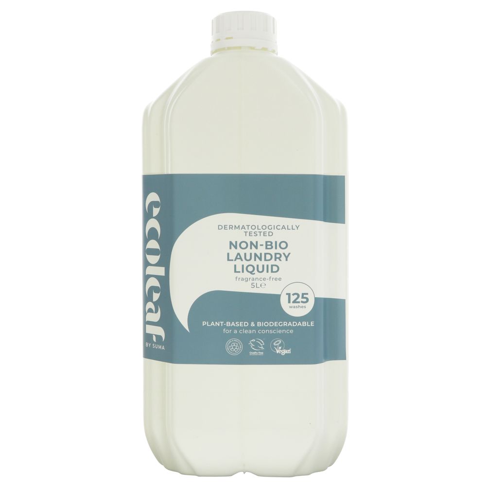 Laundry Liquid, 5 litre, fragrance free