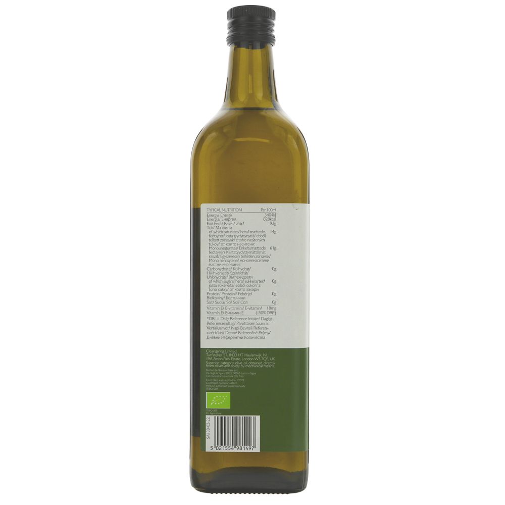 Olive Oil, Clearspring 1L