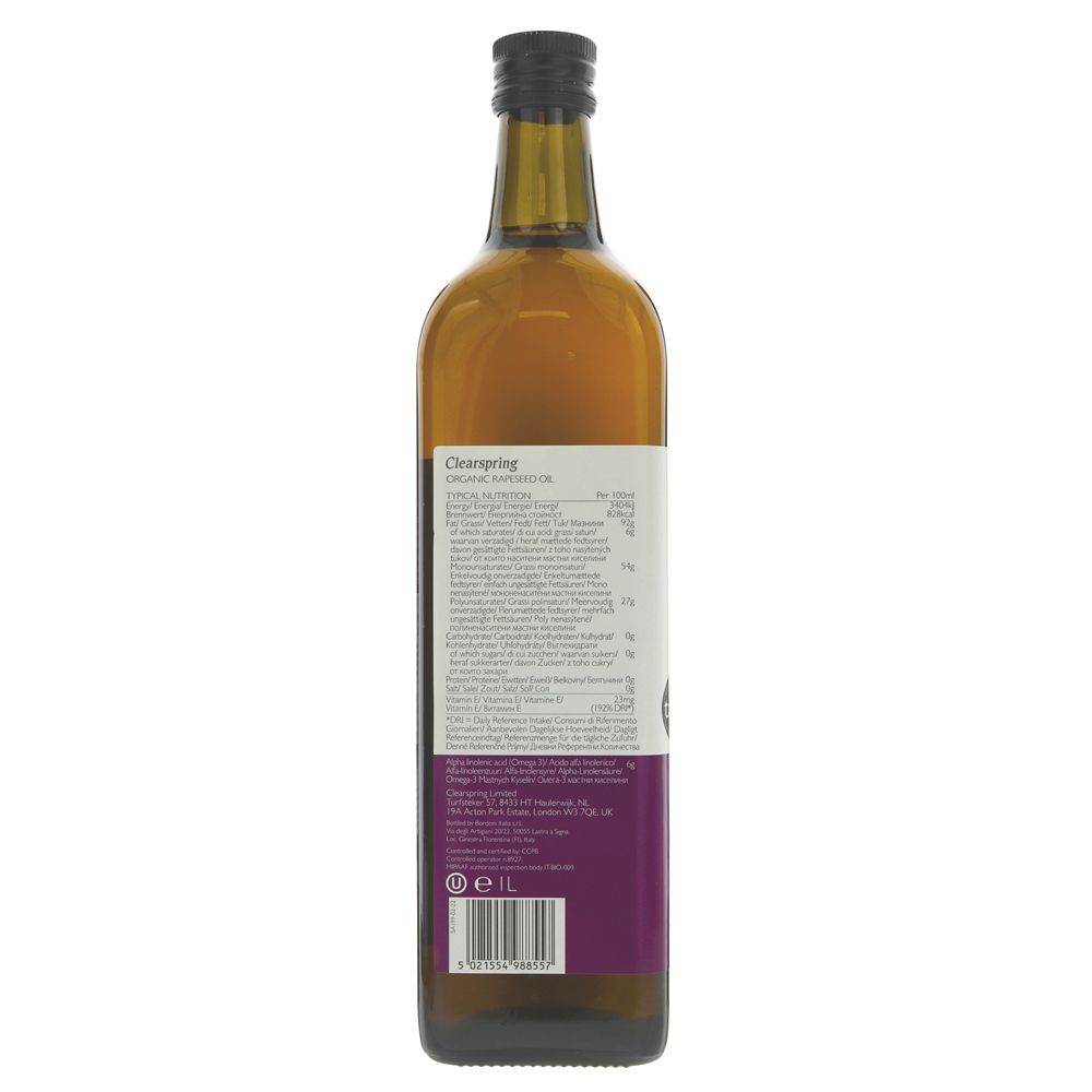 Oil, Rapeseed 1L