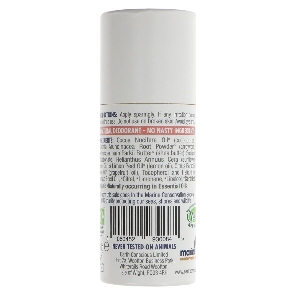 Natural Deodorant, Grapefruit & Lemon 60g