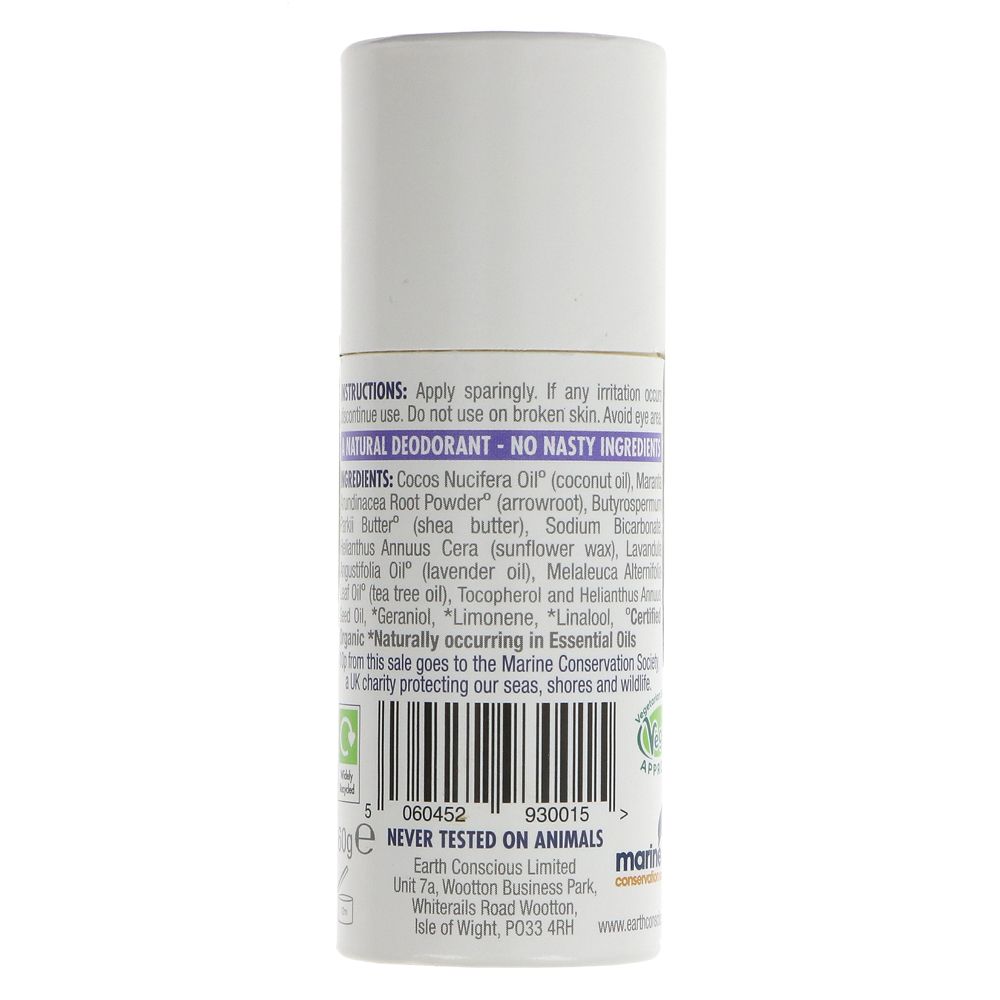 Natural Deodorant, Lavender & Tea Tree 60g