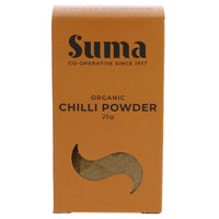 Hot. Part of the product range 'Milled Spices - organic'. 25g