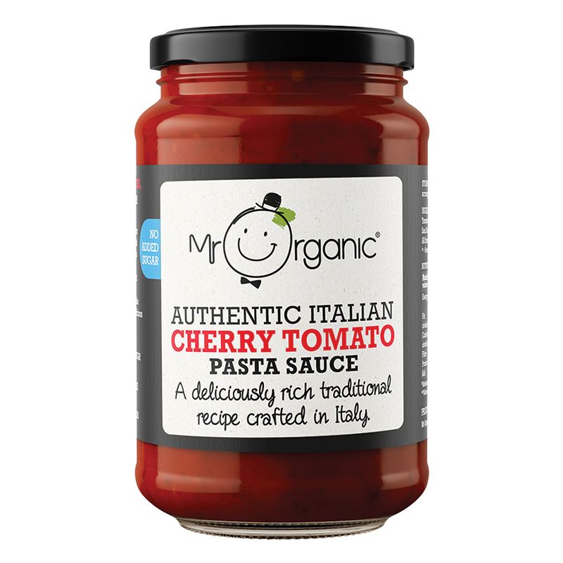 a jar of cherry tomato pasta sauce