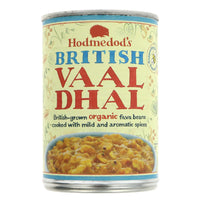 This vaal dhal is inspired by the cuisine of Gujarat in northern India, using only British-grown fava beans-Britain's original bean, grown here since the ice age. 400g.  This product is Organic and is Vegan.