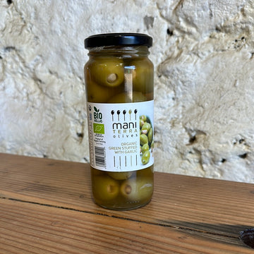 Olives, Green, Stuffed with Garlic