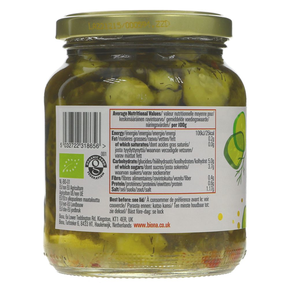 Gherkins, Sliced Grow Wild