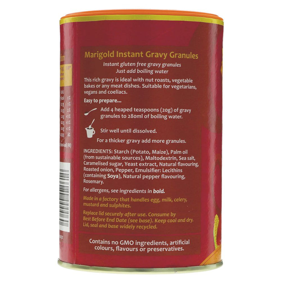 Featured image displaying Marigold vegan instant gravy granules