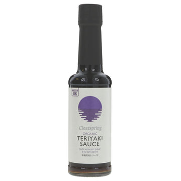 Featured image displaying bottle of Clearspring organic teriyaki sauce