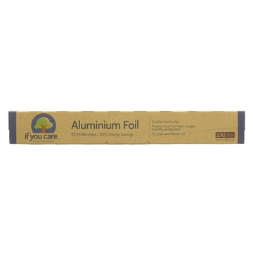 Aluminium foil in cardboard box. 