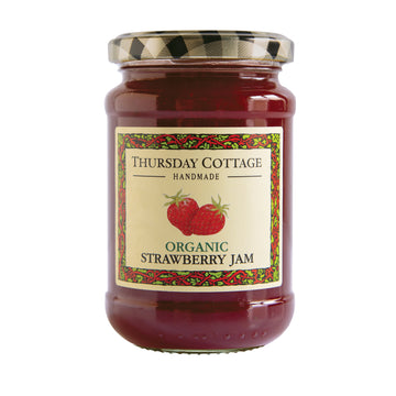 Featured image displaying jar of Thursday Cottage Organic Strawberry Jam