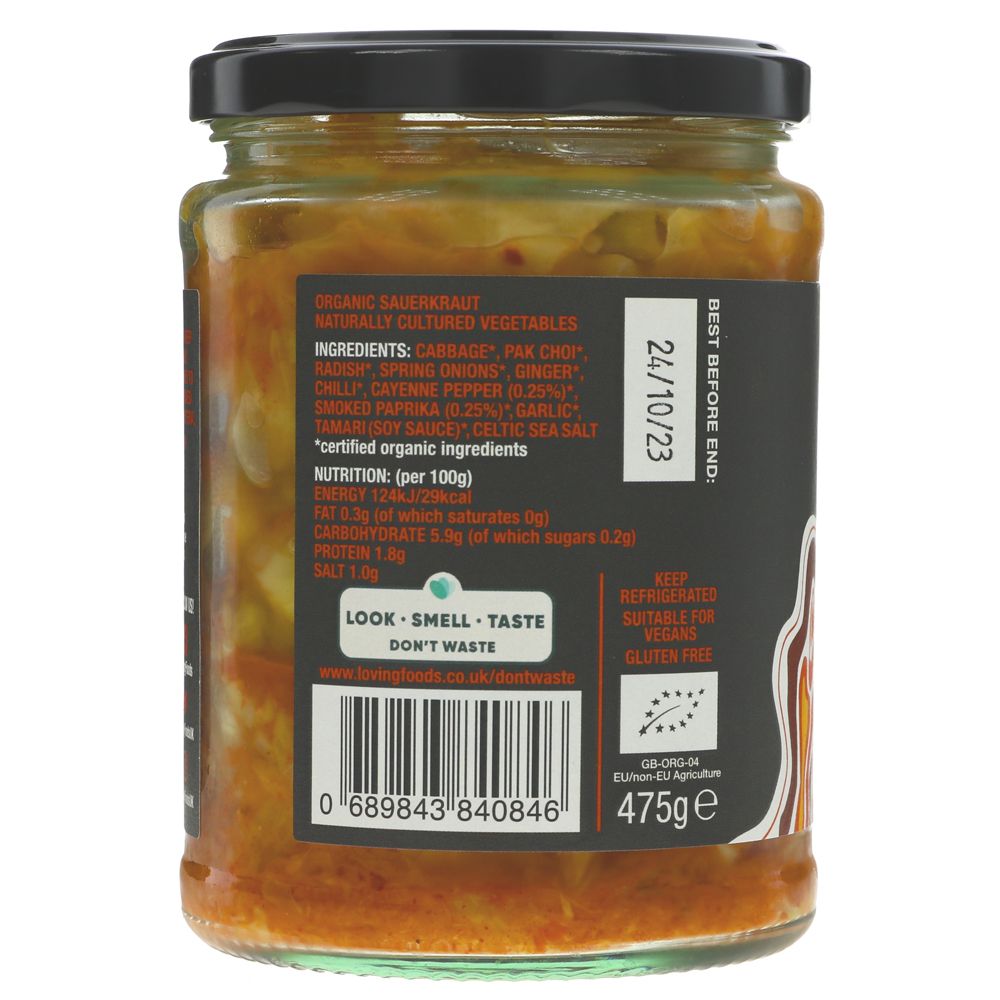 Kimchi, Hot 'N' Smoky 475g