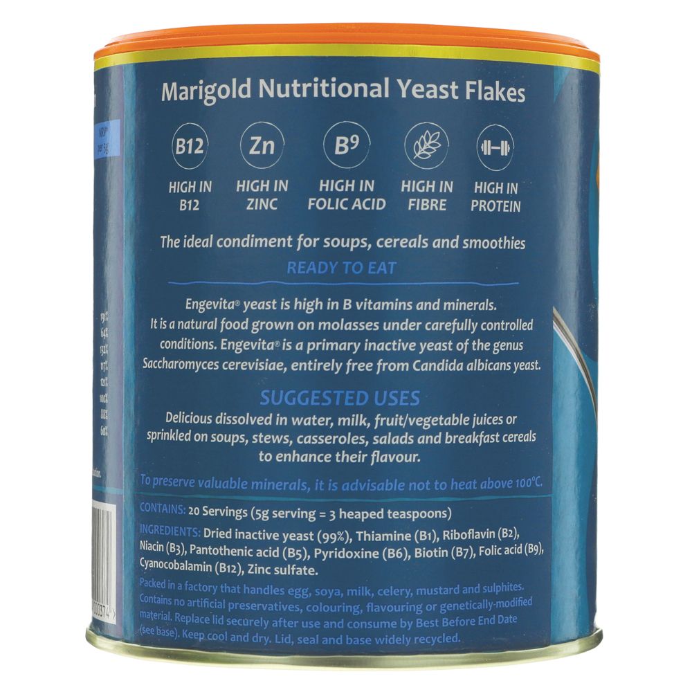 Yeast Flakes with B12, 100g