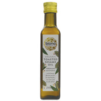 Featured image displaying bottle of Biona Organic Toasted Sesame Oil