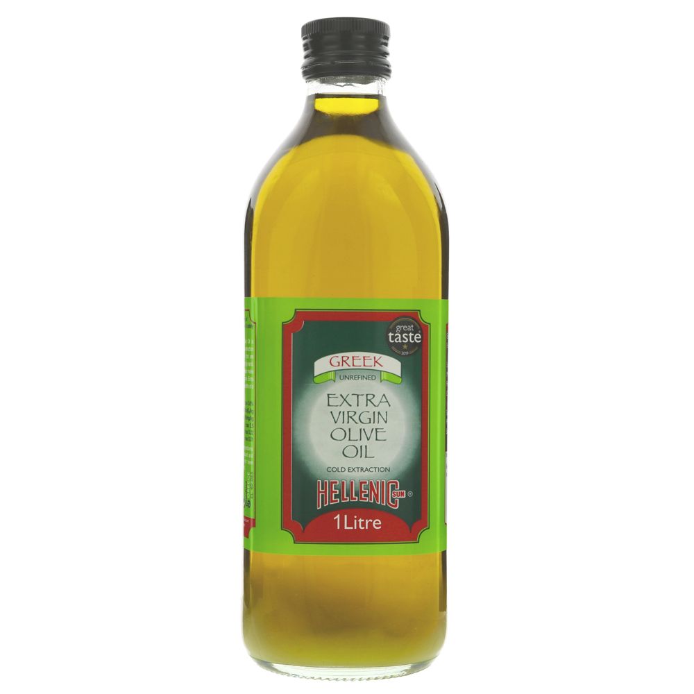 Hellenic Extra Virgin Unrefined Olive Oil 1L Grow Wild
