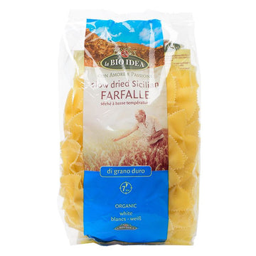 Produced with 100-years expertise and passion of the Barbagallo family. This pasta is produced from Sicilian high quality durum wheat and is processed within 24 hours from wheat kernel into pasta. 275g